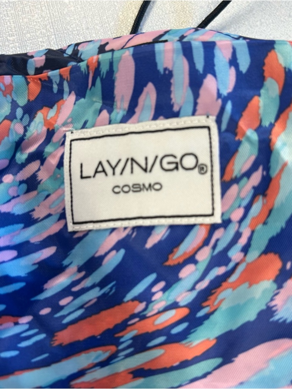 Lay-n-Go Cosmo 20" Washable Cosmetic Makeup Bag Pouch Travel-Friendly